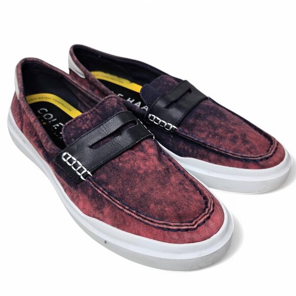 Cole Haan Grand Pro Rally Loafer Sneaker Men's Slip On Acid Wash Boat Resort 10 - Picture 1 of 9